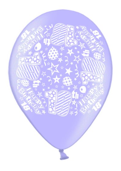 SH12434 BALLOON PRINTED AGE 18
