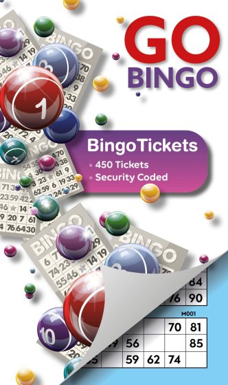 AJ1611 BINGO TICKETS 450 TICKETS