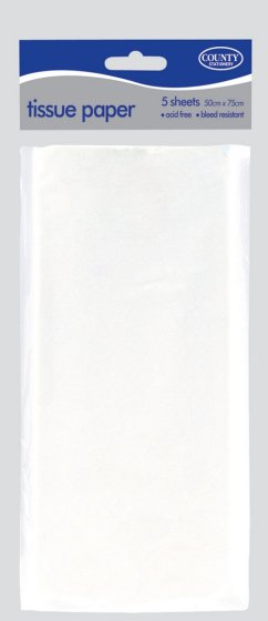 CJ1501 SJ14202 TISSUE PAPER WHITE
