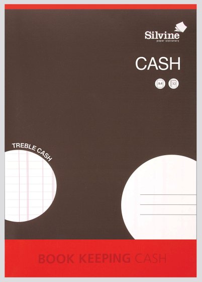 SH02810 BOOKEEPING A4 CASH ACCOUNTS