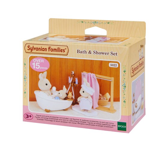 *WIGIG*  SYLVANIAN BATH AND SHOWER SET