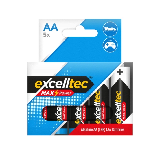 BATTERIES ALKALINE AA 5PK