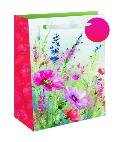 SJ15149 SJ15149 GIFT BAG FLORAL BREEZE MEDIUM