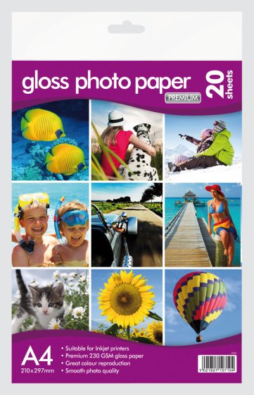SH04310 A4 230GSM GLOSS PHOTO PAPER