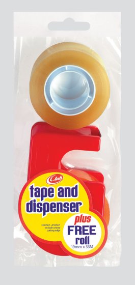 CH0501 SH05502 TAPE 19X33M TAPE N DISPENSER