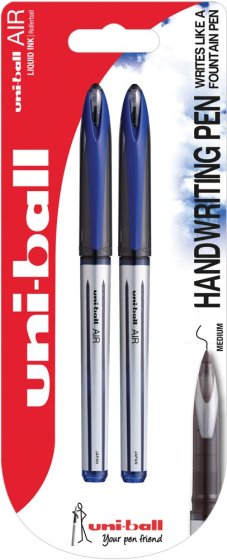 ** WIGIG ** AIR HANDWRITING TWIN PACK BLUE