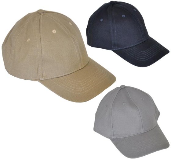 COTTON ADJUSTABLE BASEBALL CAP