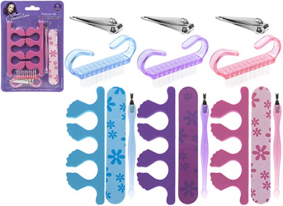 PEDICURE SET 6PC