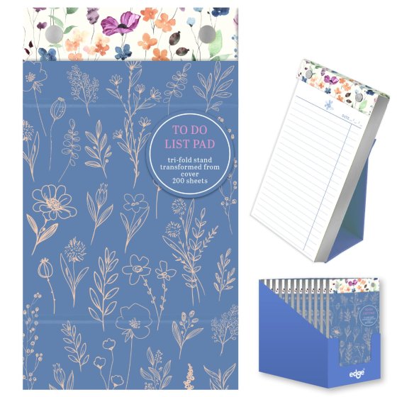 SH01304 TO DO LIST WILD BLOOM MAGNETIC