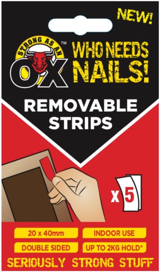 SH06112 ADHESIVE STRIPS ROCK HARD REMO