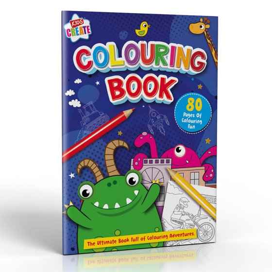 SH09901 COLOURING BOOK KIDS CREATE 1 8