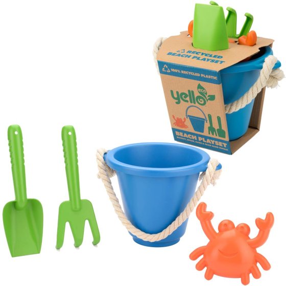 BEACH SET 4PC RECYCLED PLASTIC