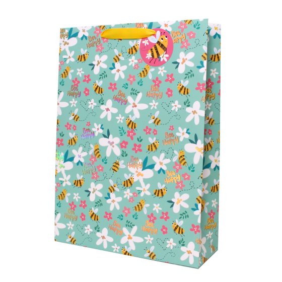 SH14343 GIFT BAG BEES DESIGN XL