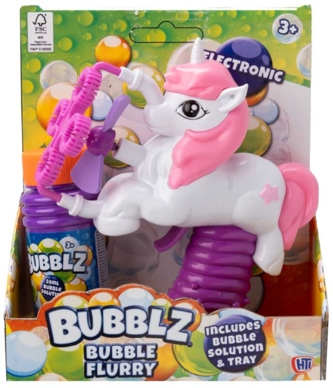 UNICORN FLURRY BUBBLE MACHINE