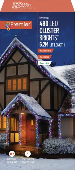 XH4001 LIGHTS 480 LED CBRIGHTS MULTI