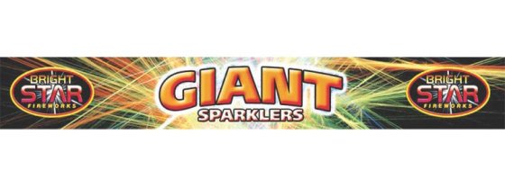 CH1615 SPARKLER GIANT 10IN STANDARD