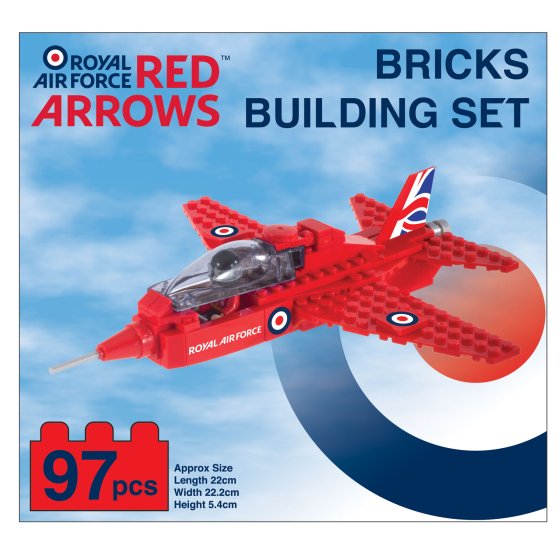 RED ARROWS BRICK BUILDING SET