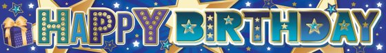 SH13026 BANNER 2.7M PARTY STAR MALE