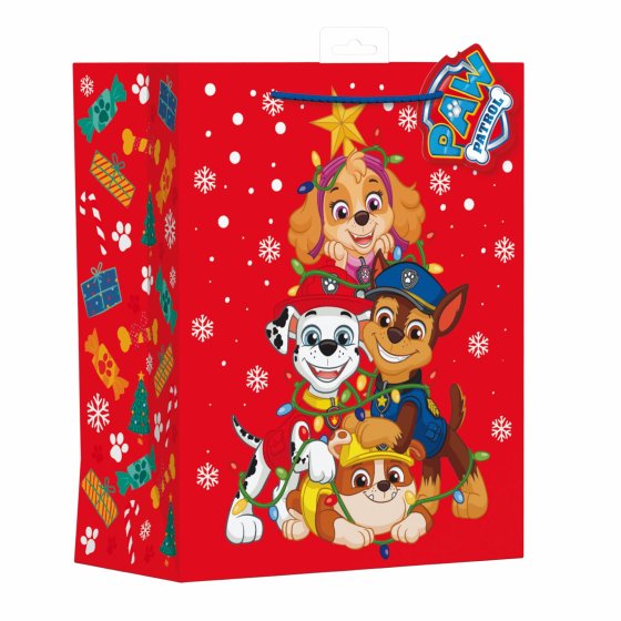 XH2808 GIFT BAG BAGS PAW PATROL LARGE