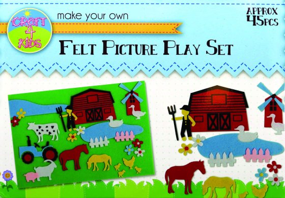 SH09002 FELT PICTURE PLAY SET 3 ASST