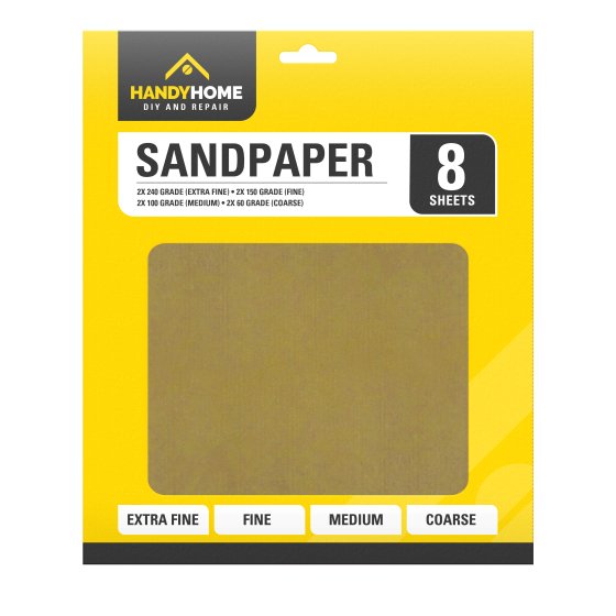 SAND PAPER 8PK