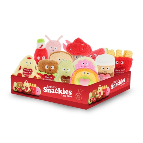 KEEL 12CM  SNACKIES LOVE BITESASSTD