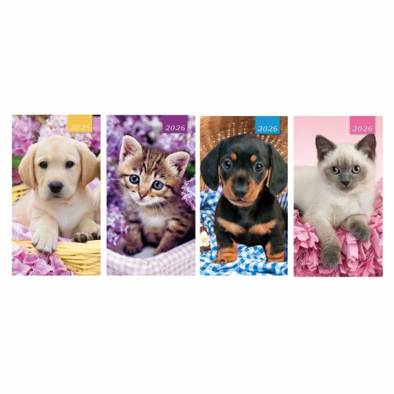 DH0706 DIARY SLIM KITTEN N PUPPY