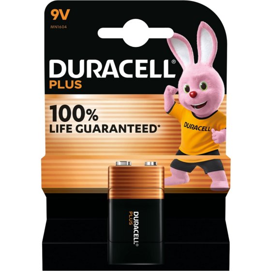 CJ1615 SJ11505 BATTERY DURACELL PLUS PP3 1S