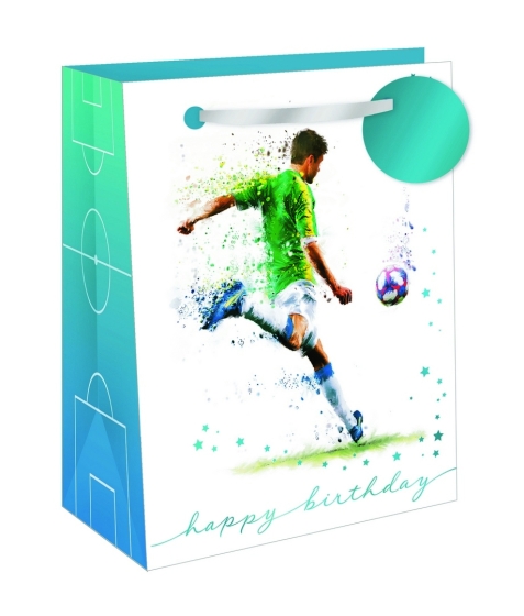 SJ15253 SJ15253 GIFT BAG GO FOR GOAL MEDIUM