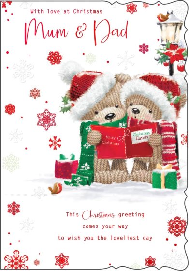 ** WIGIG ** X8267-1 C90 XMAS MUM & DAD