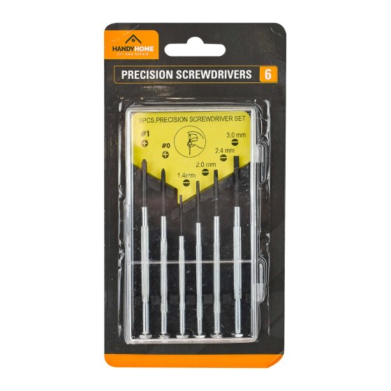 SCREWDRIVER PRECISION SET 6PC