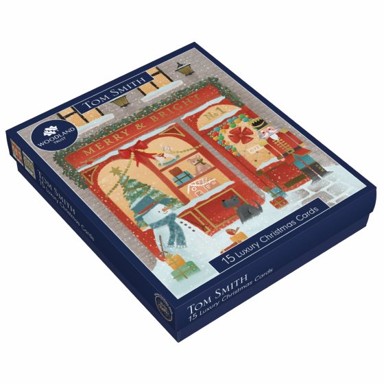 XH0401 CARDS LUX BOXED STORE FRONT FS