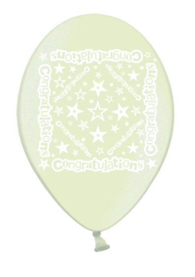 SH12442 BALLOON PRINTED CONGRATS