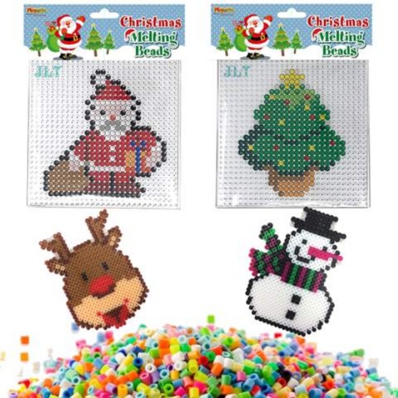 CHRISTMAS IRON ON BEADS