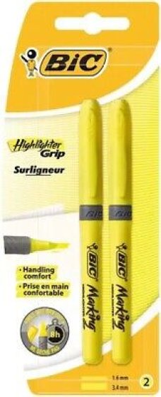 ** WIGIG ** PEN BIC BRITE LINER 2PK