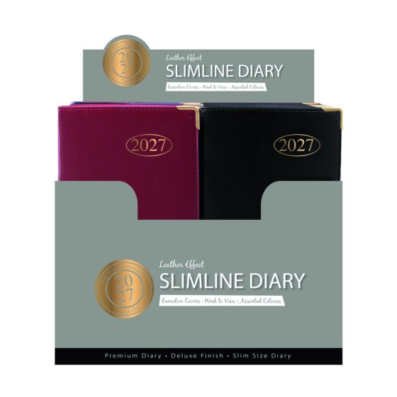 DJ0205 2027 DIARY SLIM WTV
