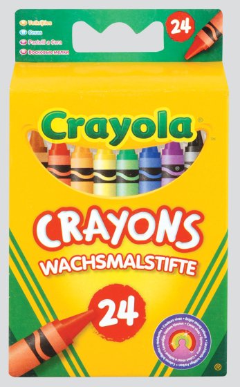 SH08203 CRAYONS 24 ASSORTED (2 FACING