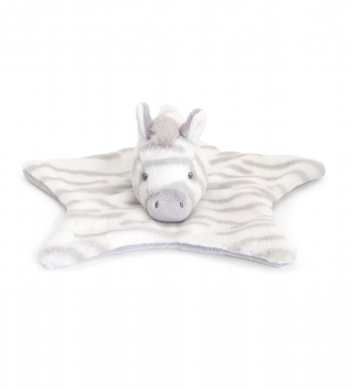 KEELECO 32CM CUDDLE ZEBRA BLANKET